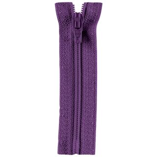 Reißverschluss Opti - S40 Fulda 15cm - nicht teilbar - brombeer