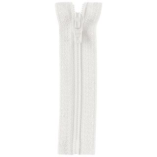 Reißverschluss Opti - S40 Fulda 18cm - nicht teilbar - weiss