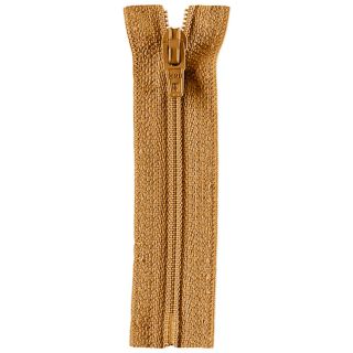 Reißverschluss Opti - S40 Fulda 18cm - nicht teilbar - ocker