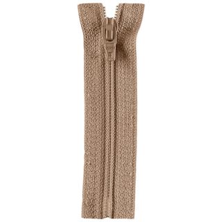 Reißverschluss Opti - S40 Fulda 18cm - nicht teilbar - beige