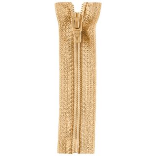 Reißverschluss Opti - S40 Fulda 18cm - nicht teilbar - senf