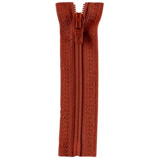 Reißverschluss Opti - S40 Fulda 18cm - nicht teilbar - rost