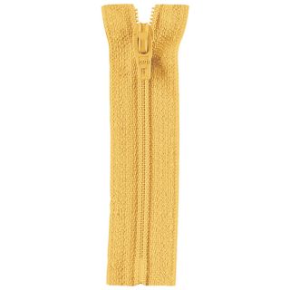 Reißverschluss Opti - S40 Fulda 18cm - nicht teilbar - mittelgelb