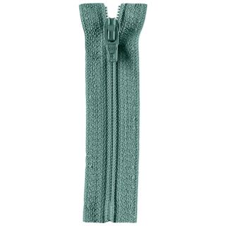 Reißverschluss Opti - S40 Fulda 18cm - nicht teilbar - graugrün