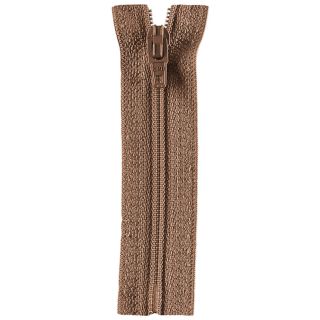 Reißverschluss Opti - S40 Fulda 18cm - nicht teilbar - cayennebraun