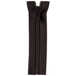Reißverschluss Opti - S40 Fulda 18cm - nicht teilbar - tiefgrau