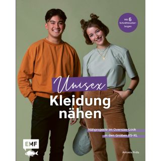 Buch - UNISEX Kleidung nähen - Nähprojekte im Oversize-Look