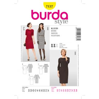 Schnittmuster - burda style - Kleid - 7137