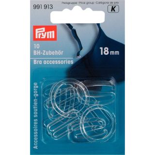 Prym - BH-Zubehör - 18 mm - transparent