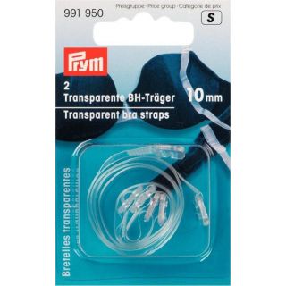 Prym - 2 BH-Träger - 10 mm - transparent