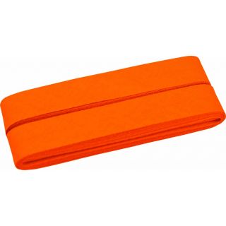 Baumwollschrägband - 40/20 - 5m Coupon - orange