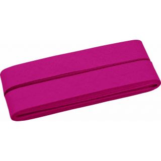 Baumwollschrägband - 40/20 - 5m Coupon - pink