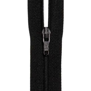 Reißverschluss - S40 - Meterware - mit Zipper - schwarz