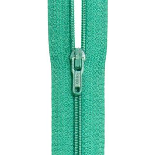 Reißverschluss - S40 - Meterware - mit Zipper - smaragd