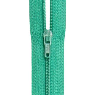 Reißverschluss - S40 - Meterware - mit Zipper - smaragd