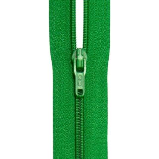 Reißverschluss - S40 - Meterware - mit Zipper - grasgrün