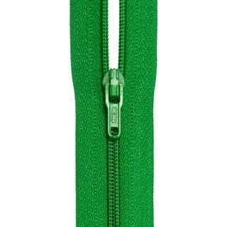 Reißverschluss - S40 - Meterware - mit Zipper - grasgrün