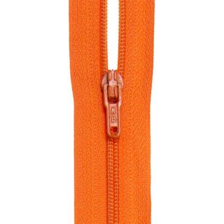 Reißverschluss - S40 - Meterware - mit Zipper - orange