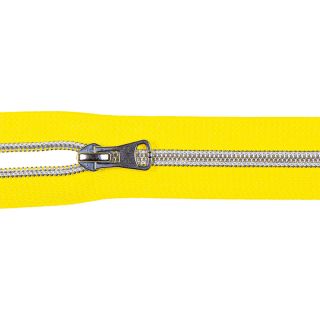 Spiralreißverschluss - S80 - Meterware - mit Zipper - gelb