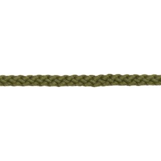 Bademantelkordel - 8 mm - oliv-grün