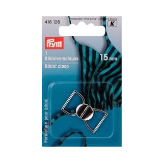 Prym - Bikiniverschluss - 15 mm - silber