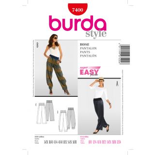 Schnittmuster - burda easy - Hose - 7400