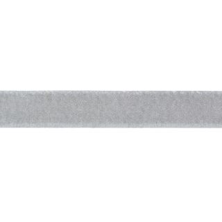 Klettband zum Nähen - 50 cm - hellgrau