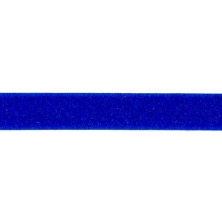 Klettband zum Nähen - 50 cm - royalblau