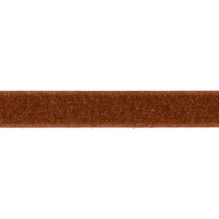 Klettband zum Nähen - 50 cm - braun