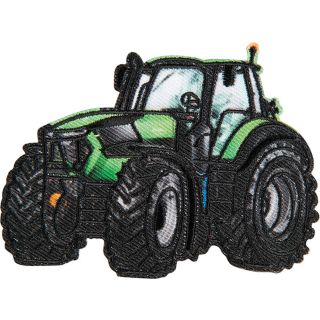 Applikation - Trecker - grün