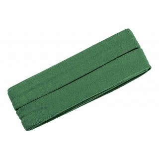 Jerseyschrägband - 40/20 - 3m Coupon - smaragd
