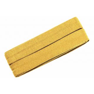 Jerseyschrägband - 40/20 - 3m Coupon - gelb