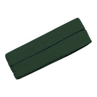Jerseyschrägband - 40/20 - 3m Coupon - dunkelgrün