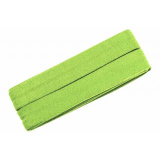 Jerseyschrägband - 40/20 - 3m Coupon - knallgrün
