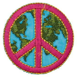 Applikation - Peace - pink