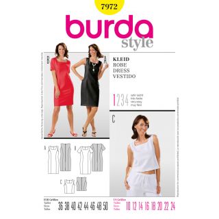 Schnittmuster - burda easy - Kleid - 7972