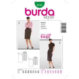 Schnittmuster - burda easy - Rock - 8155