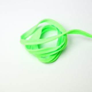 Paspel - elastisch - uni - neon - 10 mm - grün