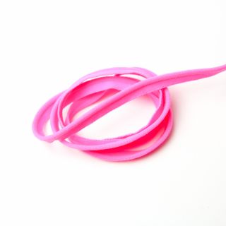 Paspel - elastisch - uni - neon - 10 mm - pink