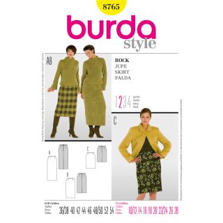 Schnittmuster - burda style - Rock - 8765