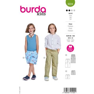 Schnittmuster - burda kids - Hose - 9224  
