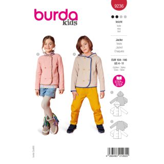 Schnittmuster - burda kids - Jacke - 9236