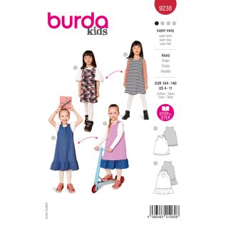 Schnittmuster - burda kids - Kleid - 9238