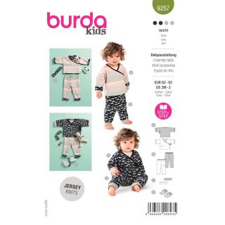 Schnittmuster - burda kids - Babyausstattung - 9257 