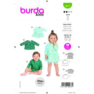 Schnittmuster - burda kids - Kleid/Shirt - 9277
