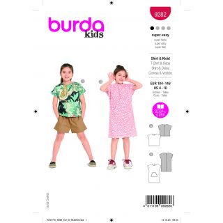 Schnittmuster - burda kids - Shirt/Kleid - 9282