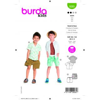 Schnittmuster - burda kids - Hemd und Hose - 9285