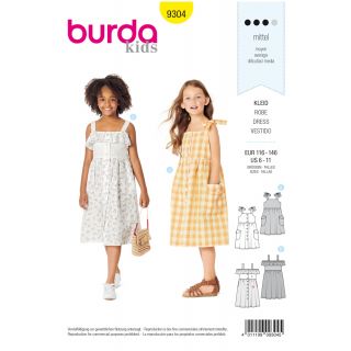 Schnittmuster - burda kids - Kleid - 9304