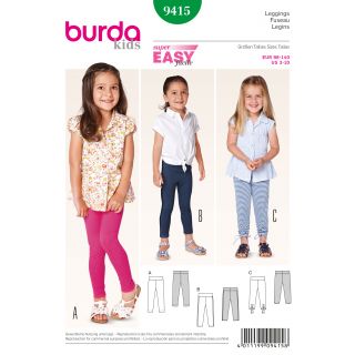 Schnittmuster - burda kids - Leggings - 9415