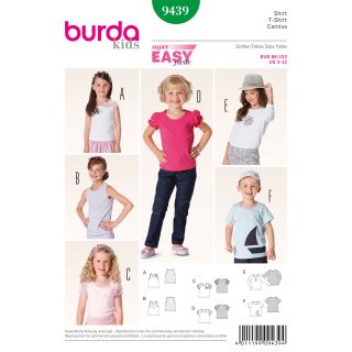 Schnittmuster - burda kids - Shirt - 9439
